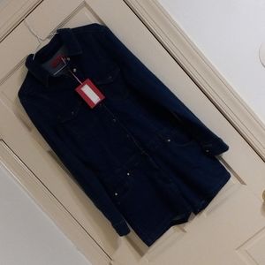 Long sleeve jeans shorts